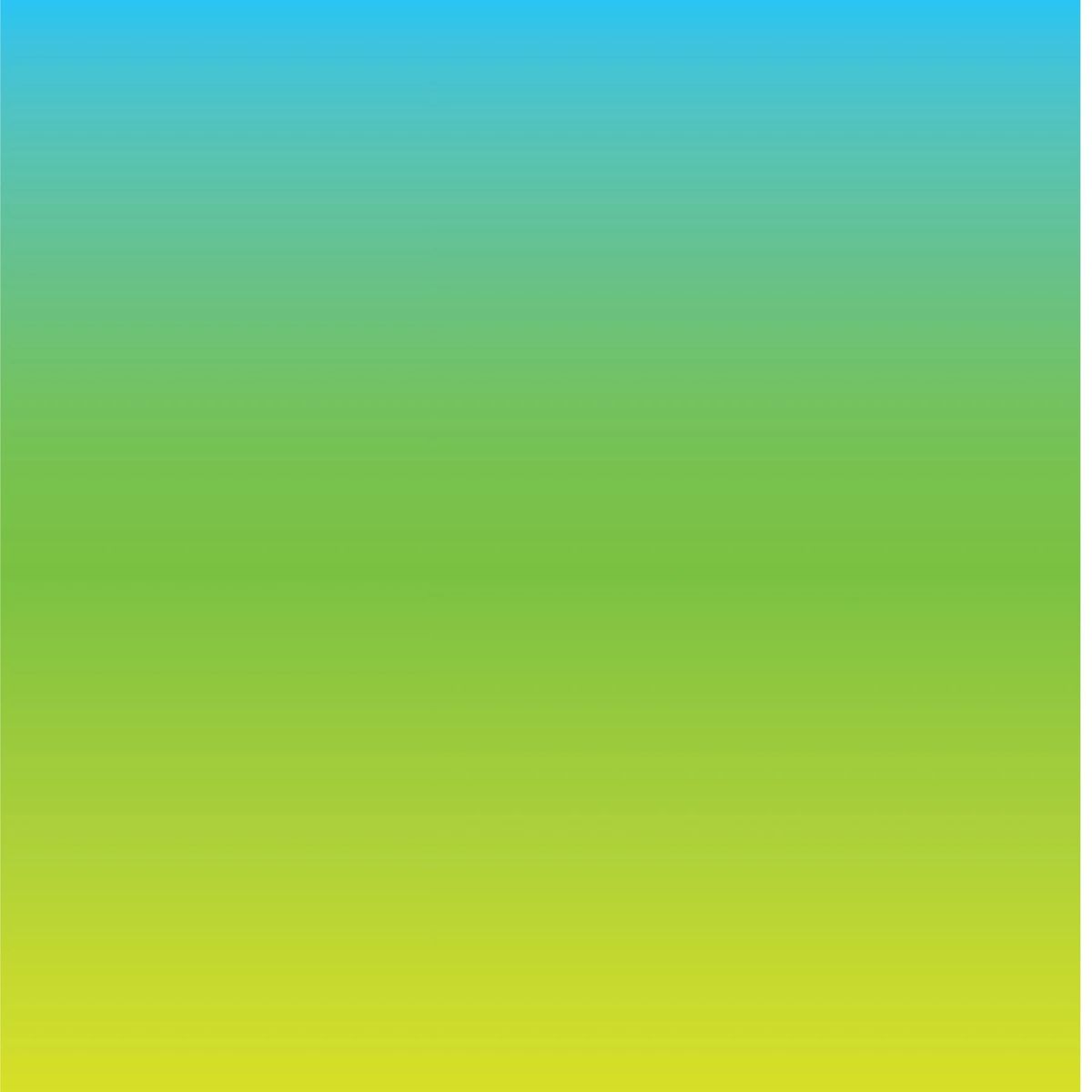 neon light yellow and blue ombre